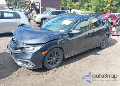 2021 Honda Civic Ex-L z USA, uszkodzony, nr VIN 19XFC1F77ME203430